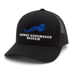 Greenough Trucker Hat - Black/Blue