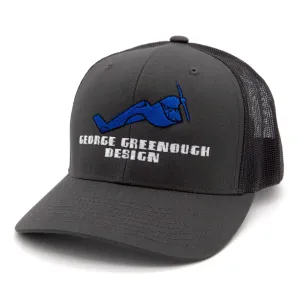 Greenough Trucker Hat - Grey/Blue