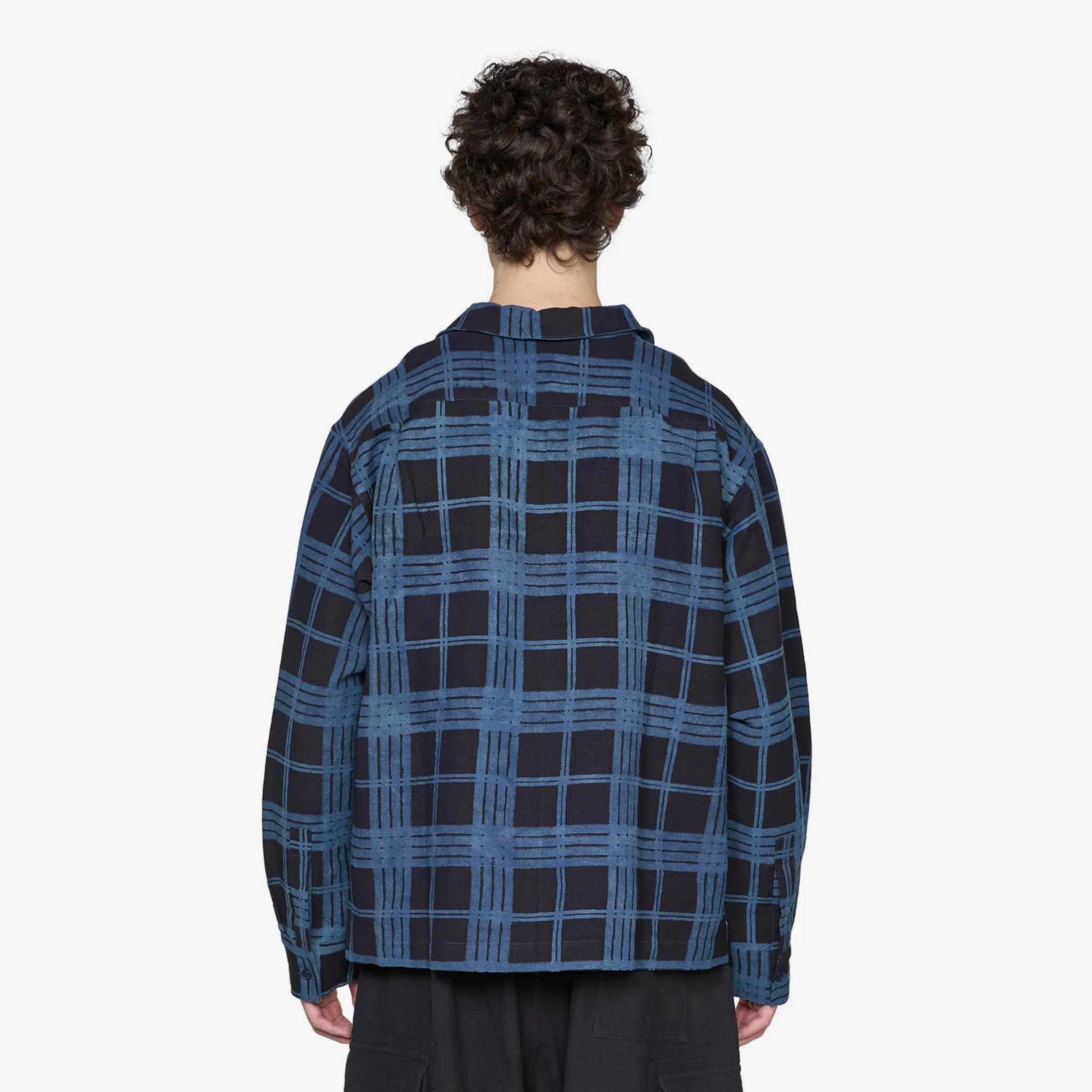 Greetings Longsleeve Shirt Midnight Resist Check