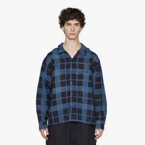 Greetings Longsleeve Shirt Midnight Resist Check
