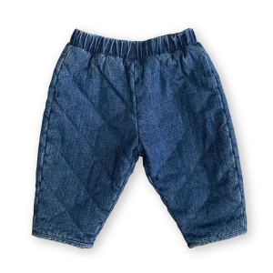 Grown Quilted Hemp Denim Pants - Denim