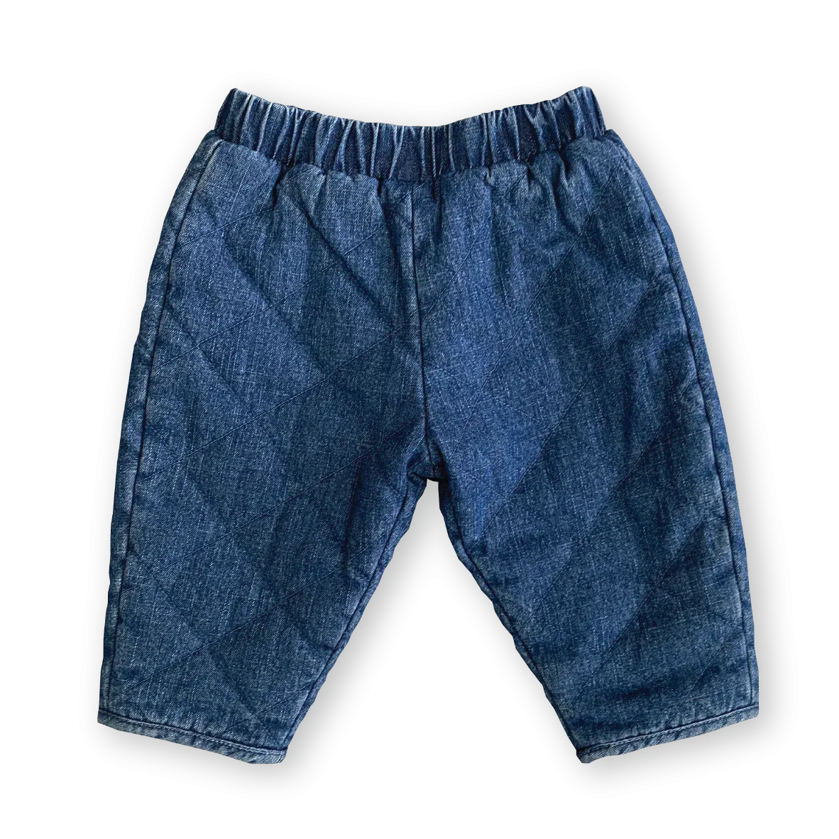 Grown Quilted Hemp Denim Pants - Denim