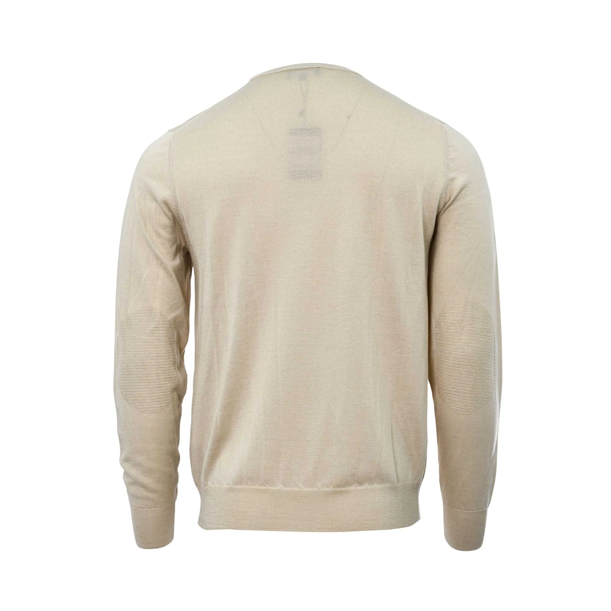 Hackett London Men's Round Neck Wool and Silk Blend Knitwear