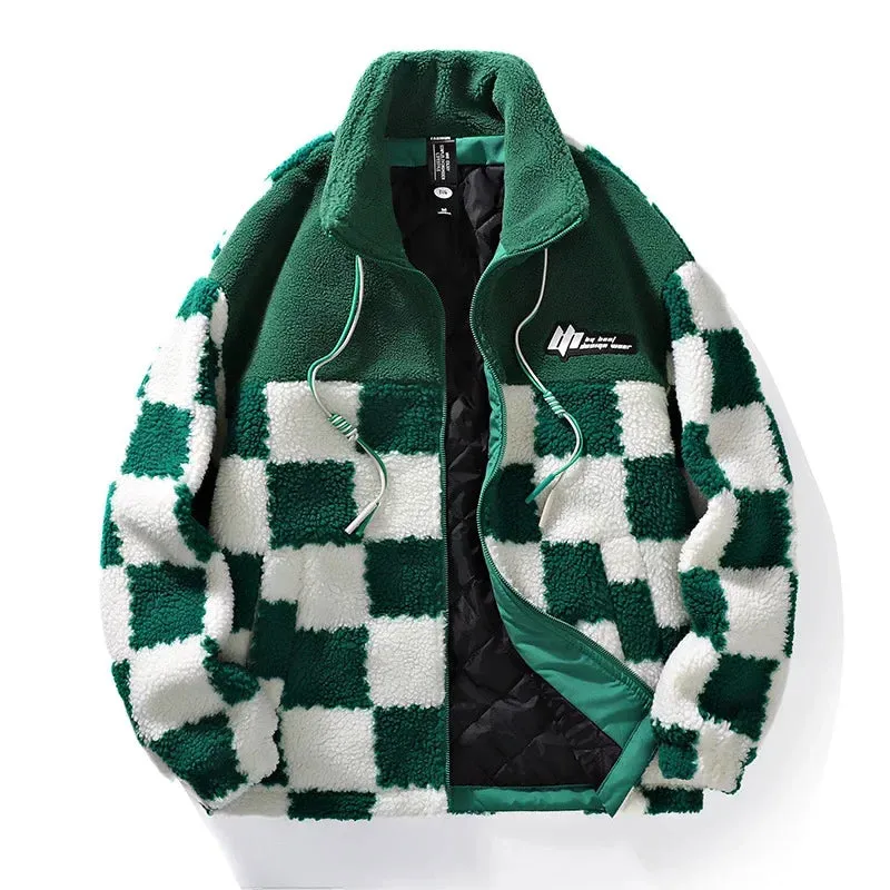 Hafford Checkered Fleece Jacket