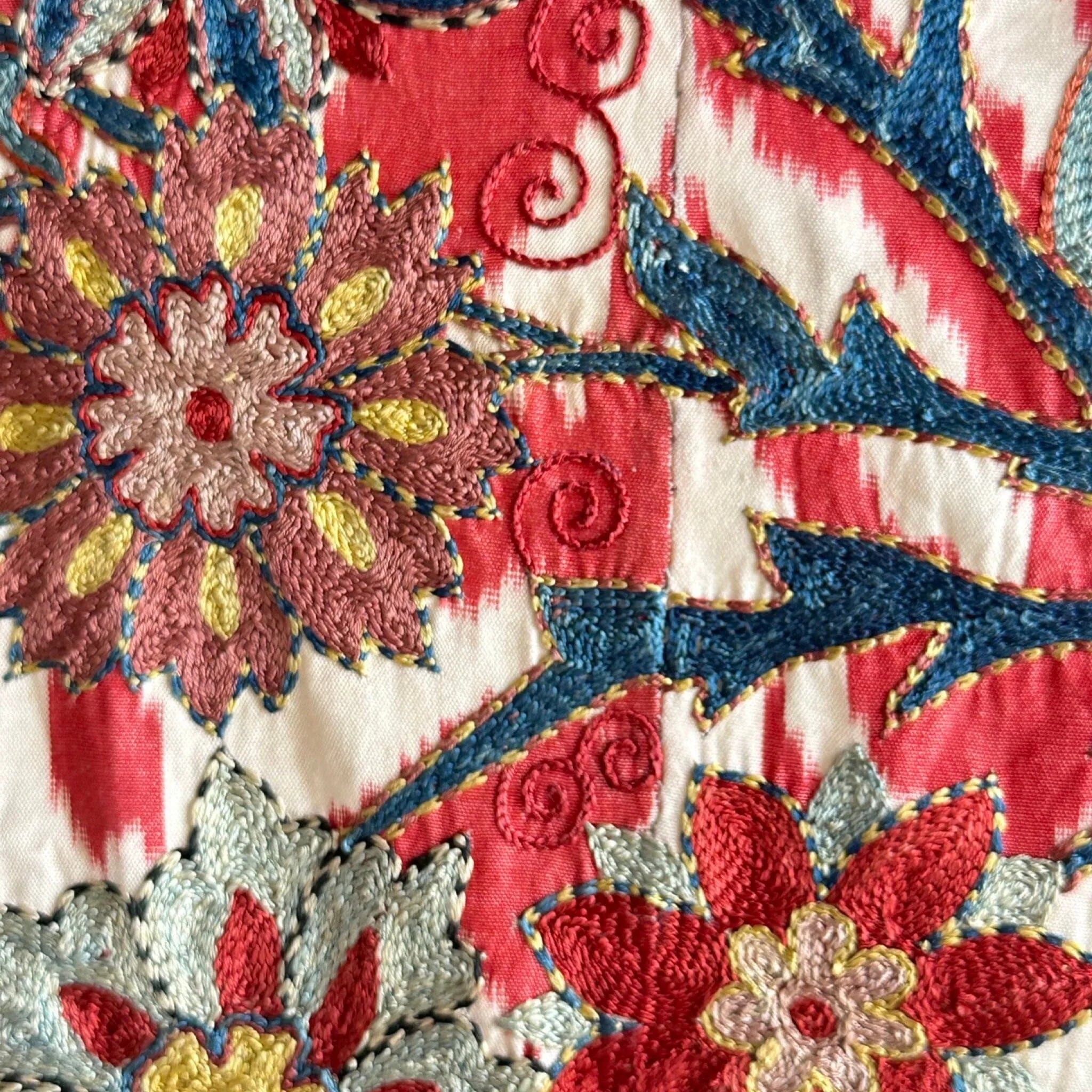 Hand Stitched Suzani (CSSU071523 | 86 x 69")