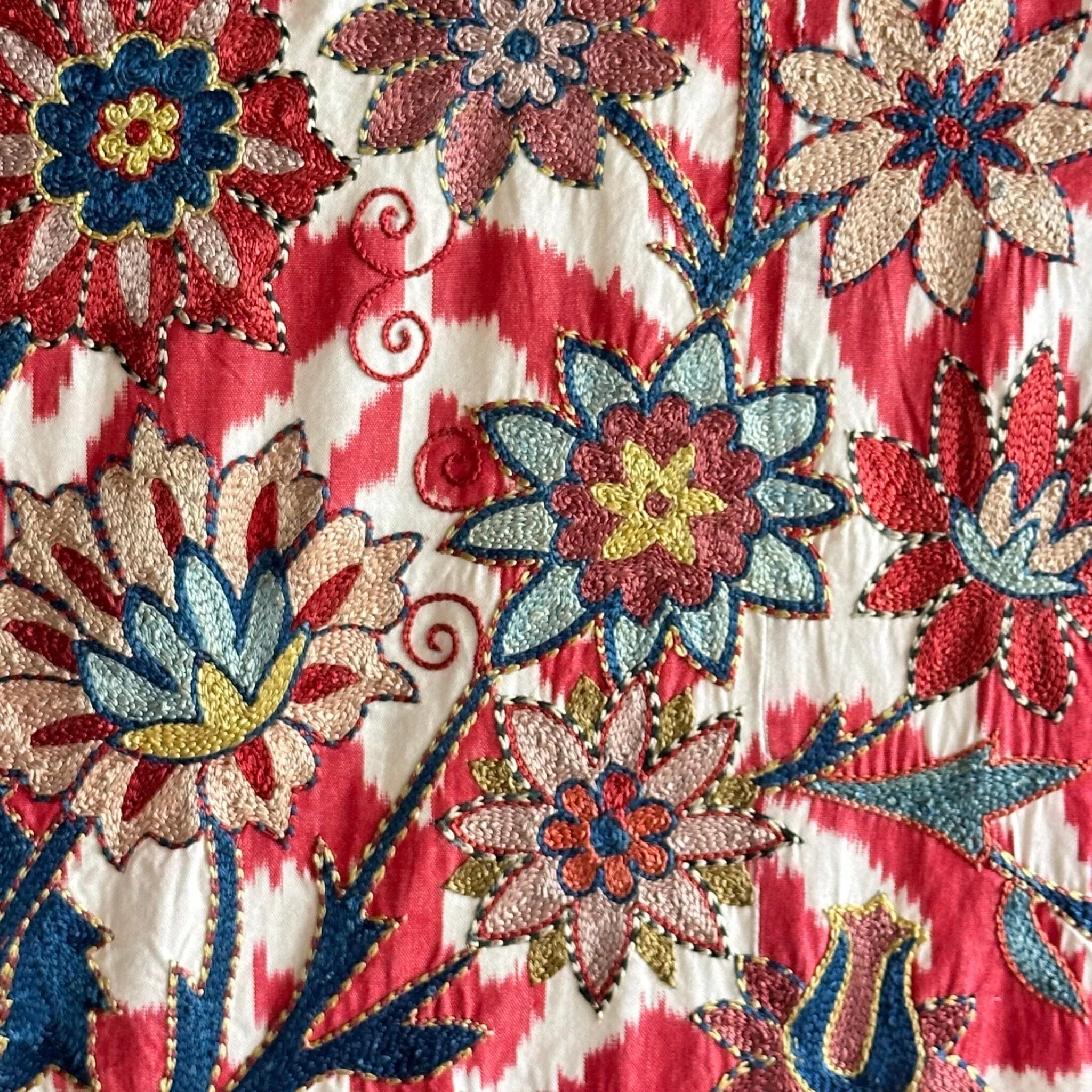Hand Stitched Suzani (CSSU071523 | 86 x 69")