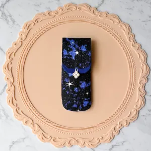 Handmade 3 Slot Starry Galaxy Pen Case