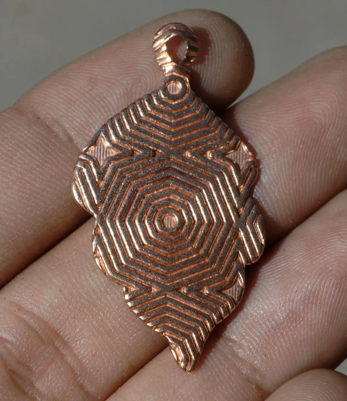 Handmade Leaf with Hole, Enameling Blank Cutout for Metalworking - Variety of Metals - 4 Pieces