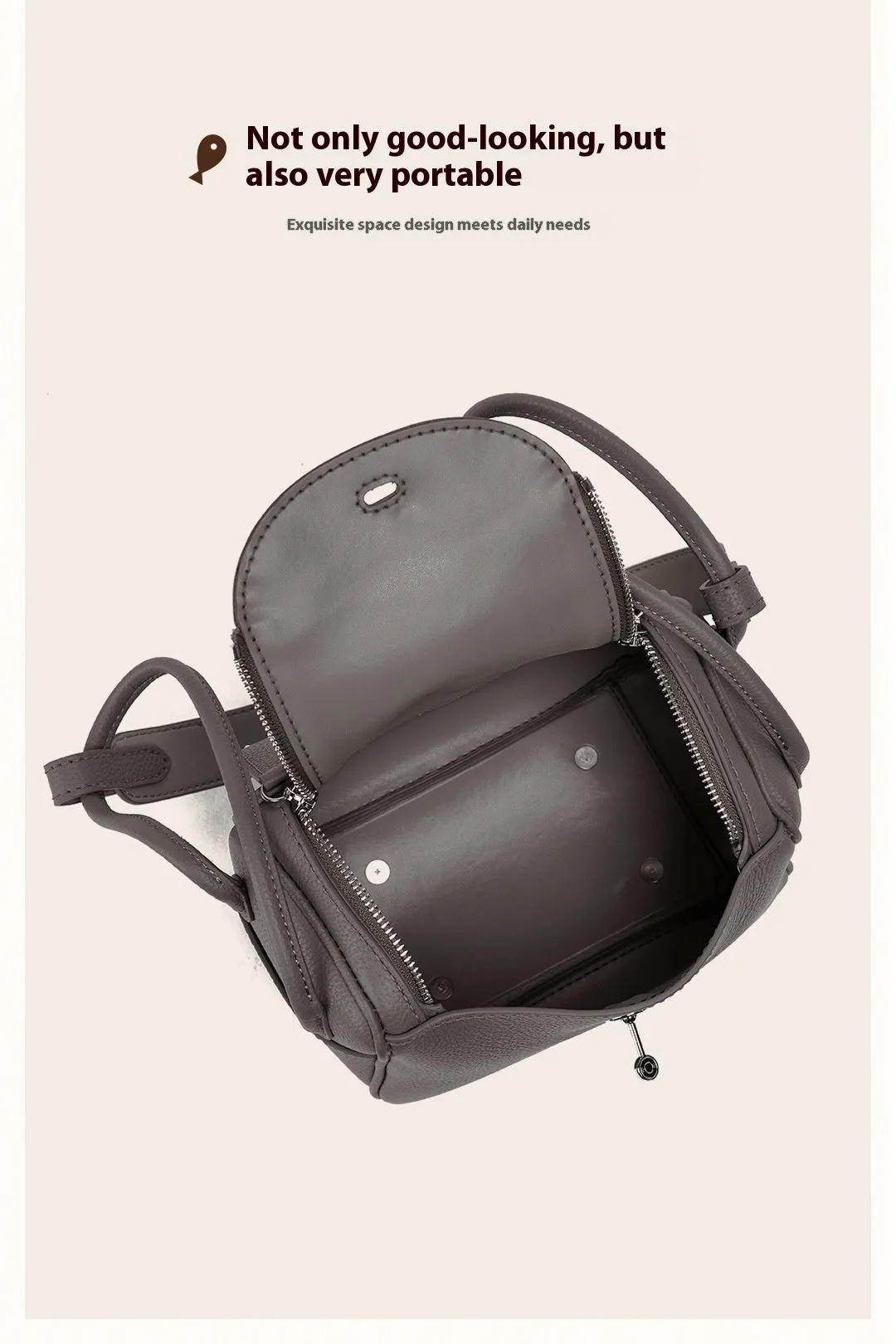 Handmade Real Cowhide Crossbody Woven Bag