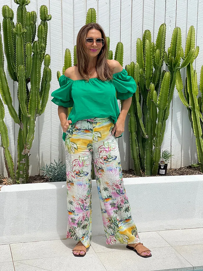 Harper Pants - Honolulu Print