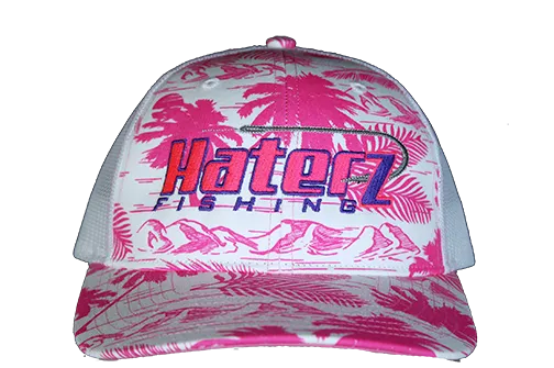 HaterZ Fishing Palm Tree Pink/Purple
