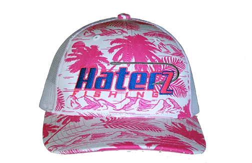 HaterZ Fishing Palm Tree Pink/Royal