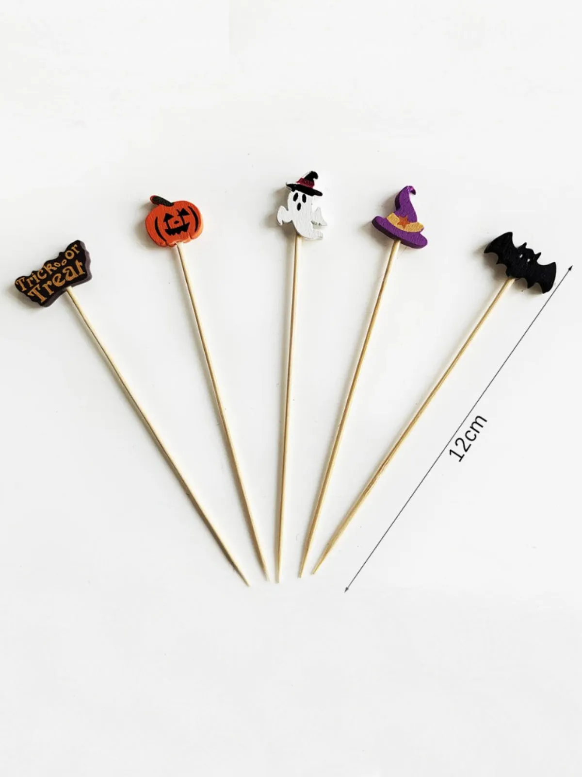 Haunted Hors d'Oeuvres Halloween Bamboo Skewers