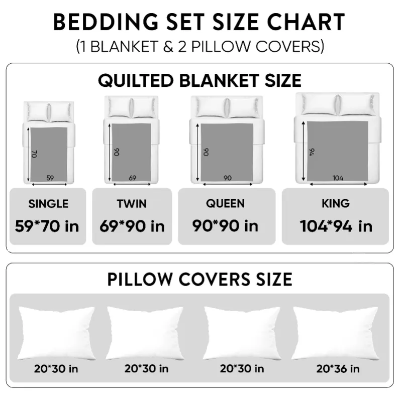 Hearth Bloom 3-Piece Quilted Bedding Set NCU0NVH151