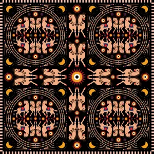 Horses Silk Scarf