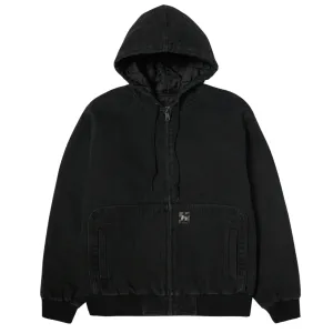 HUF BOULDER WORK JACKET - BLACK