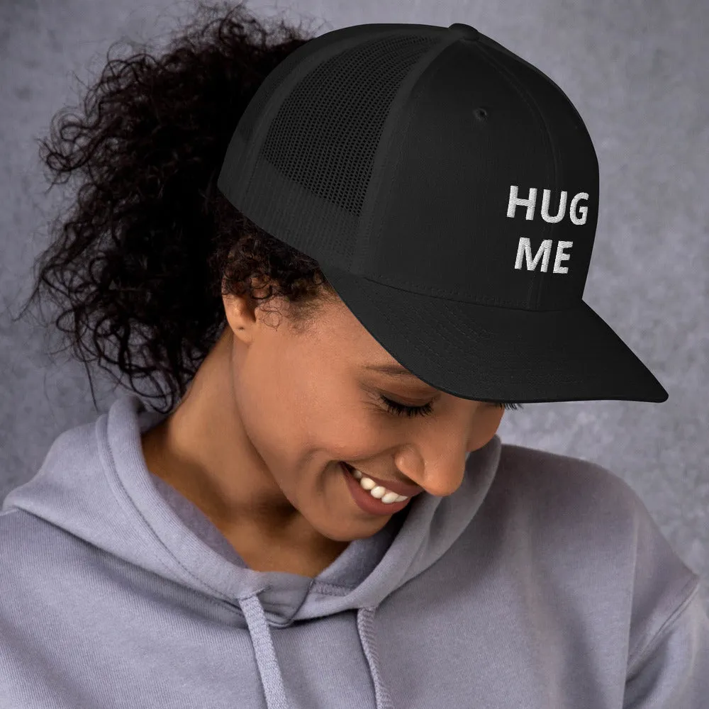 Hug Me - Embroidery Design - Trucker Cap