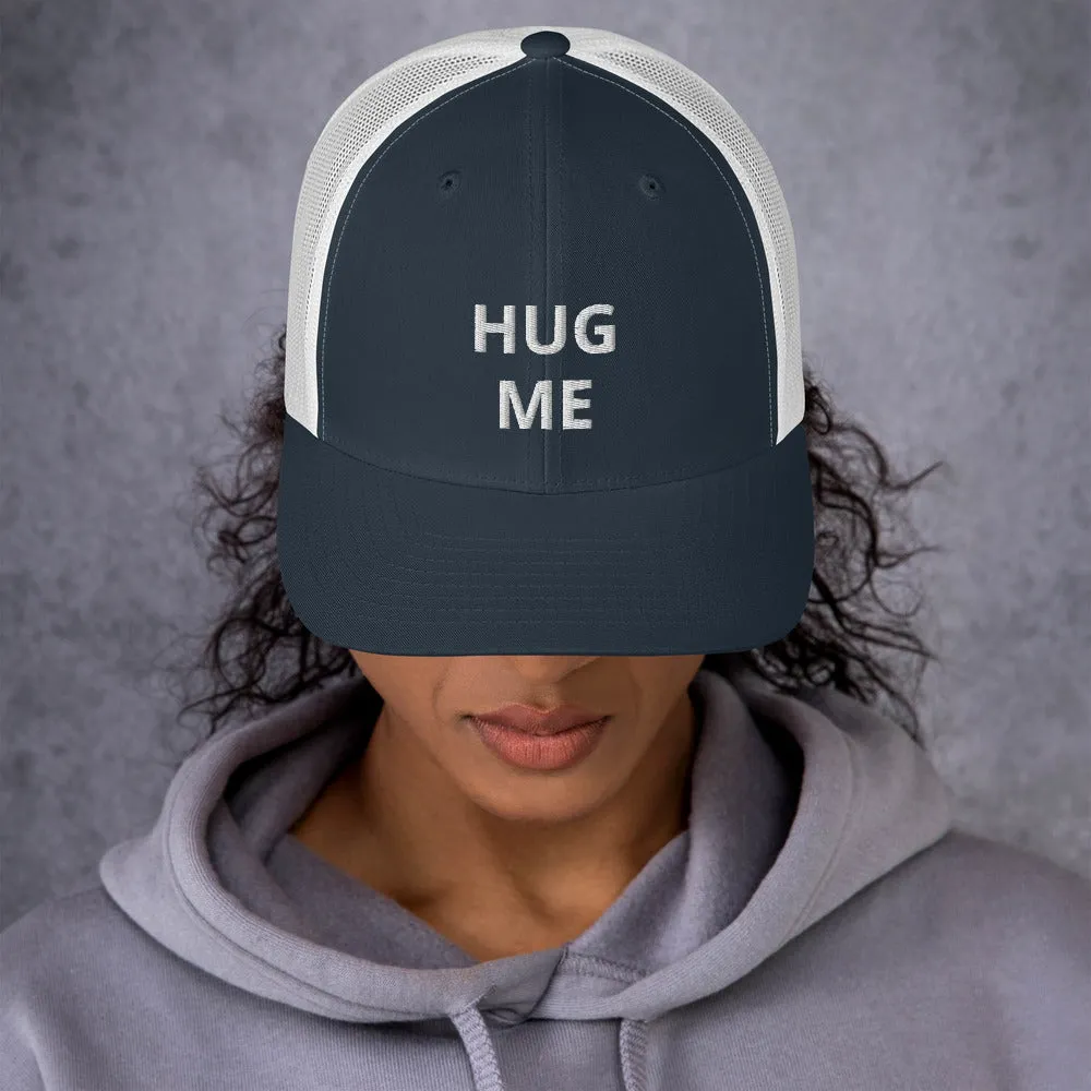 Hug Me - Embroidery Design - Trucker Cap