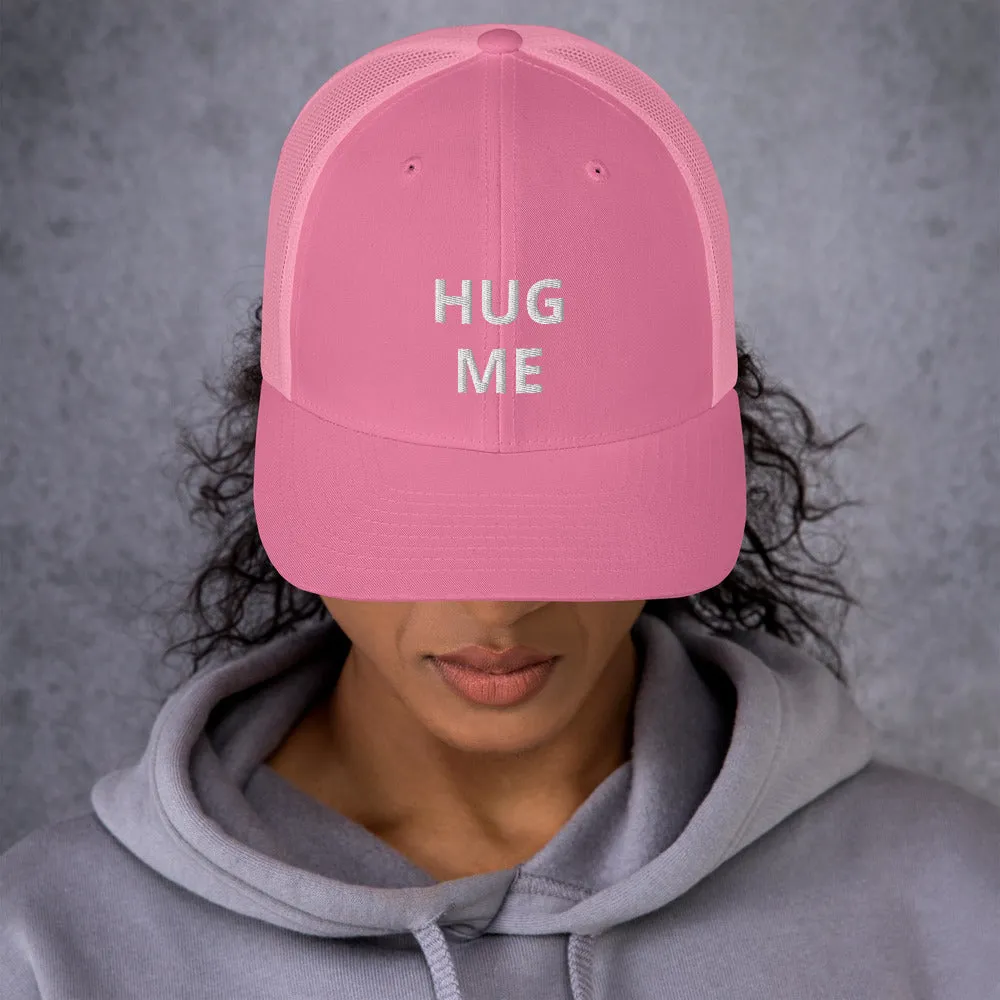Hug Me - Embroidery Design - Trucker Cap