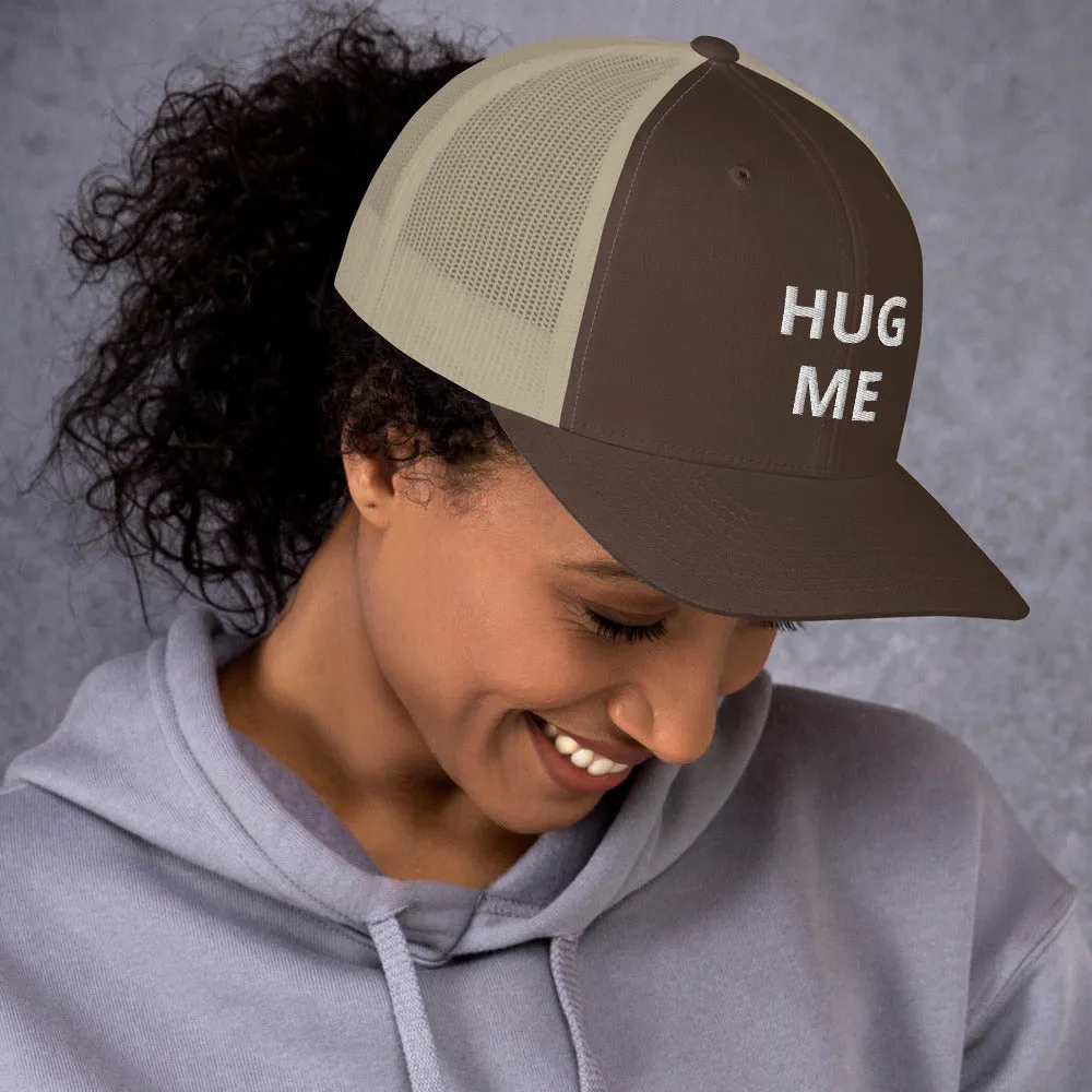 Hug Me - Embroidery Design - Trucker Cap