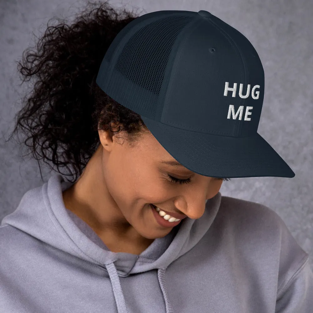 Hug Me - Embroidery Design - Trucker Cap