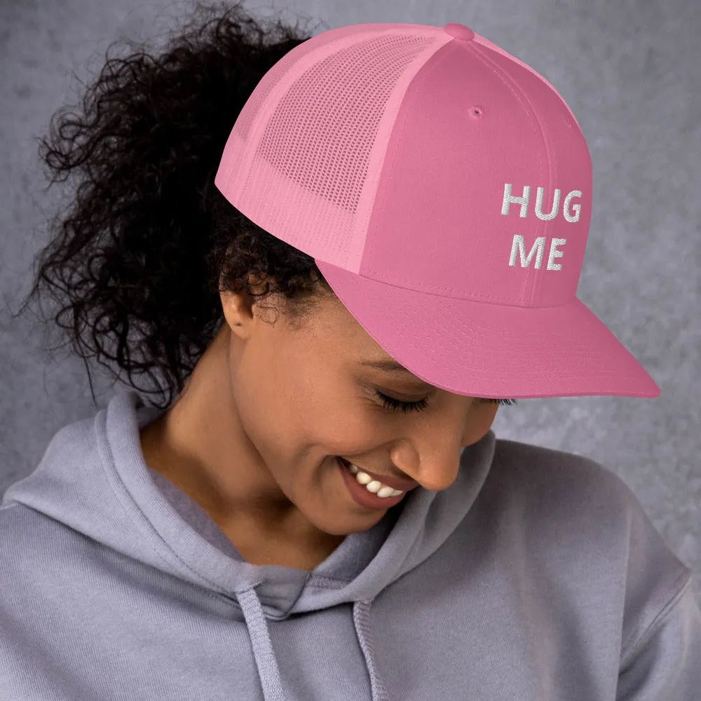 Hug Me - Embroidery Design - Trucker Cap
