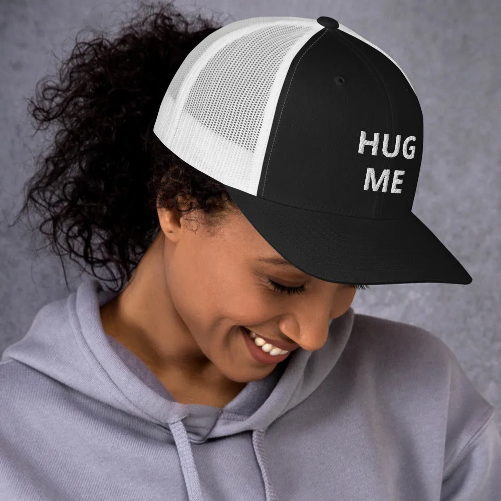 Hug Me - Embroidery Design - Trucker Cap