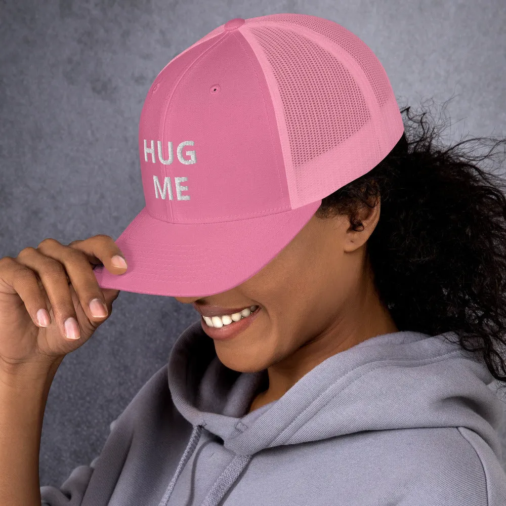 Hug Me - Embroidery Design - Trucker Cap