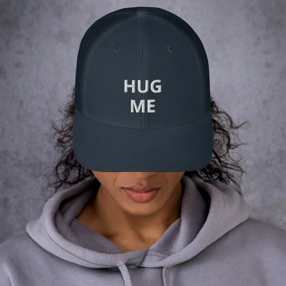 Hug Me - Embroidery Design - Trucker Cap