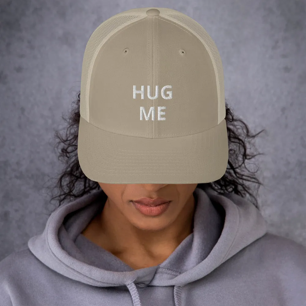 Hug Me - Embroidery Design - Trucker Cap