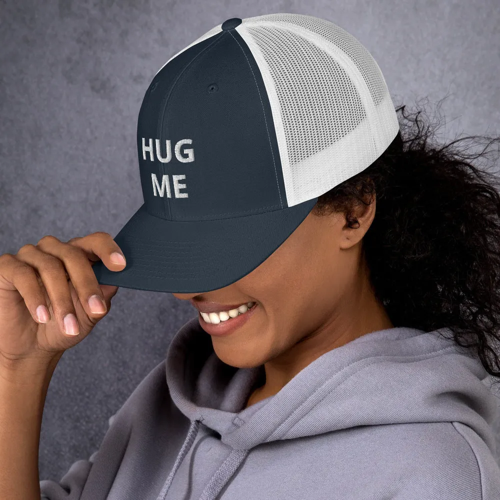Hug Me - Embroidery Design - Trucker Cap