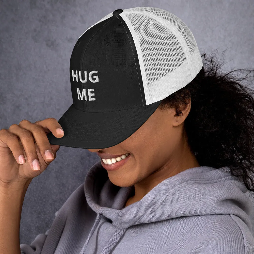 Hug Me - Embroidery Design - Trucker Cap