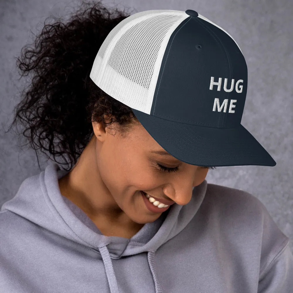 Hug Me - Embroidery Design - Trucker Cap