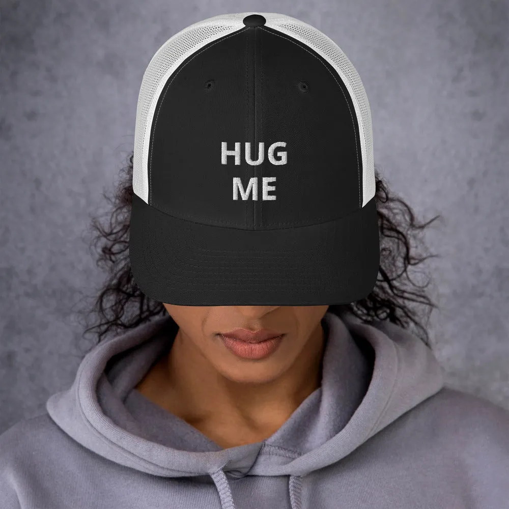 Hug Me - Embroidery Design - Trucker Cap