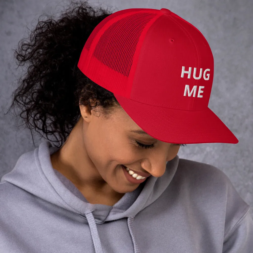 Hug Me - Embroidery Design - Trucker Cap