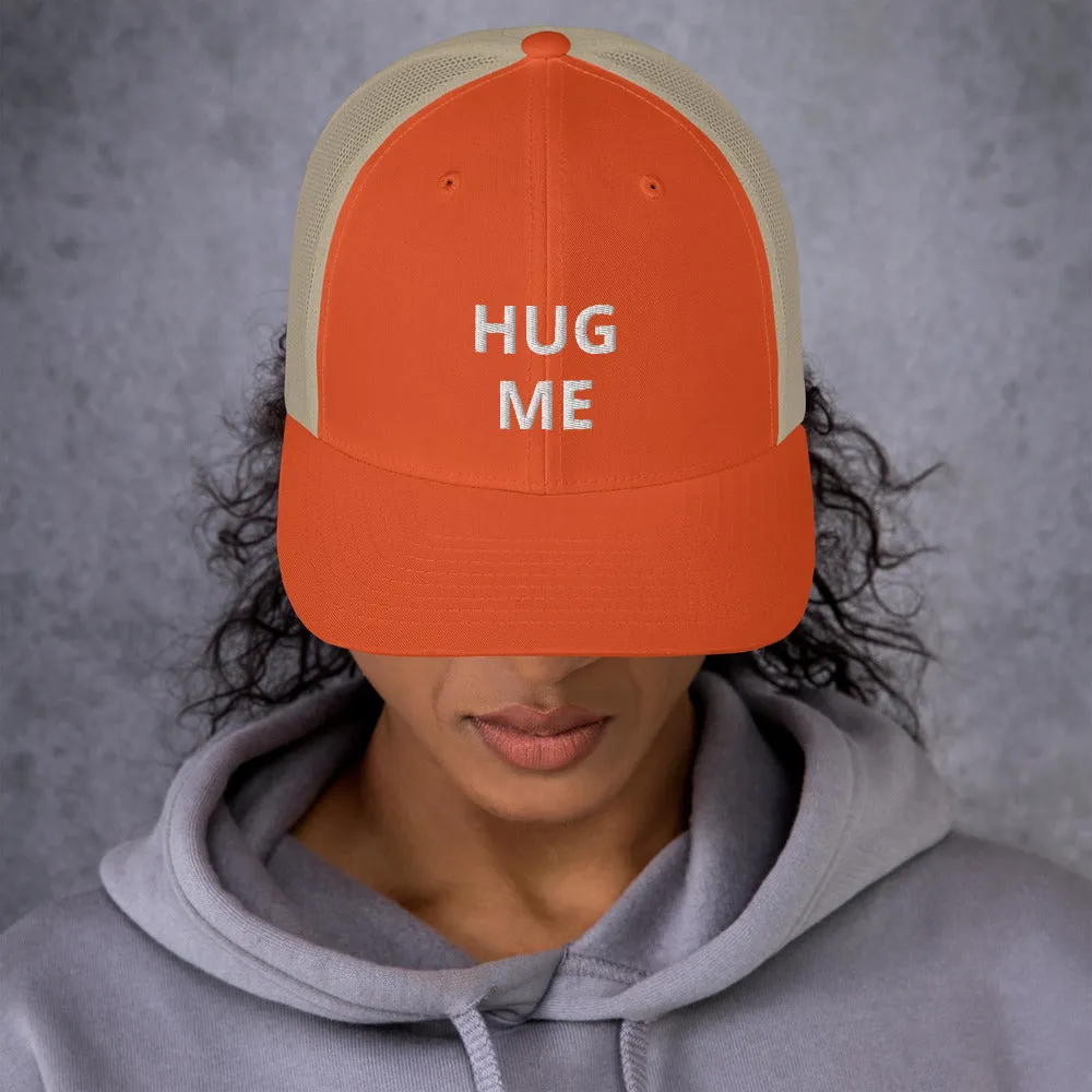 Hug Me - Embroidery Design - Trucker Cap