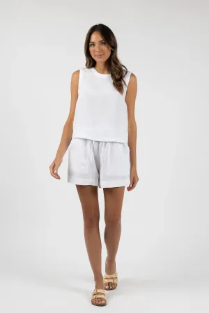 HUMIDITY EVITA TOP WHITE