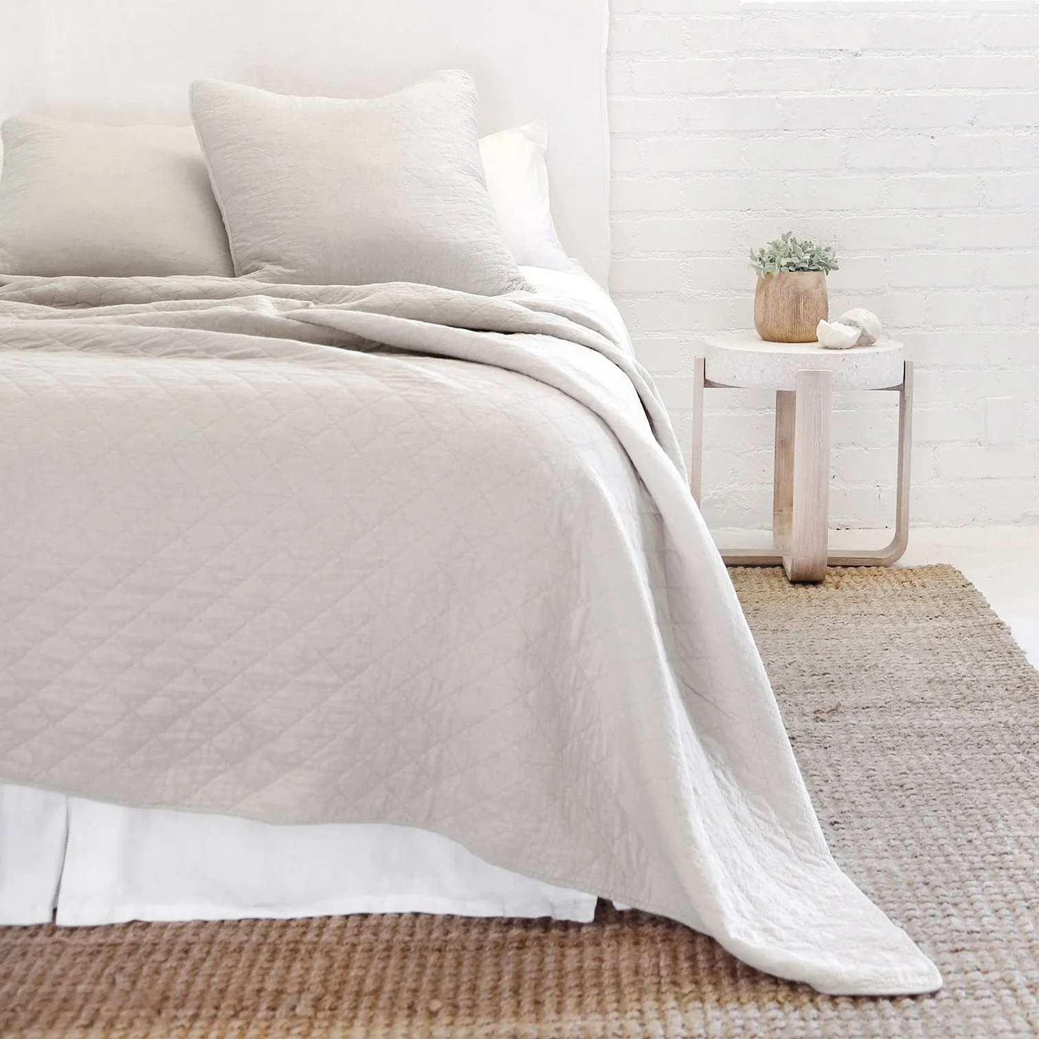 Huntington Coverlet Taupe