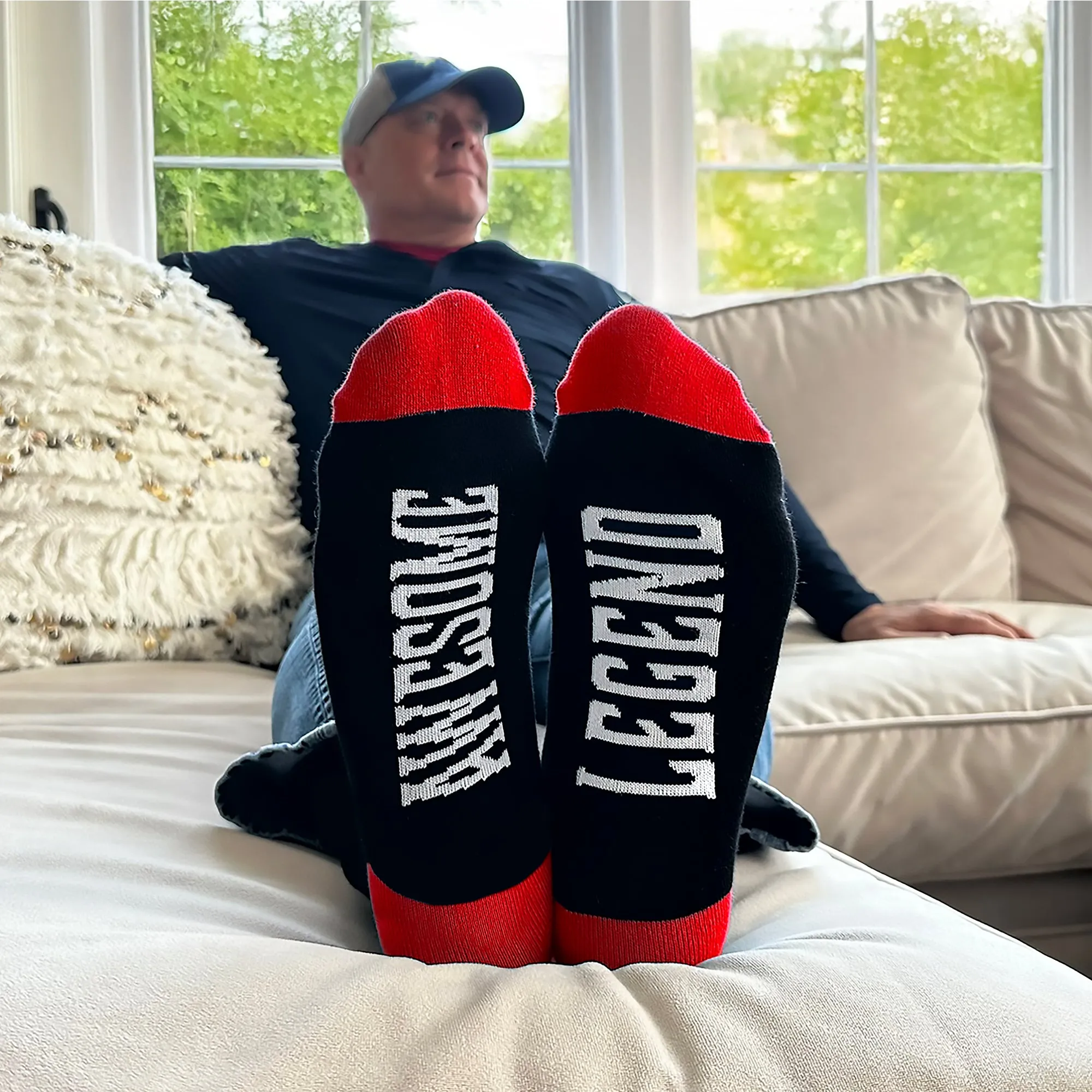 Husband Bamboo Crew Socks