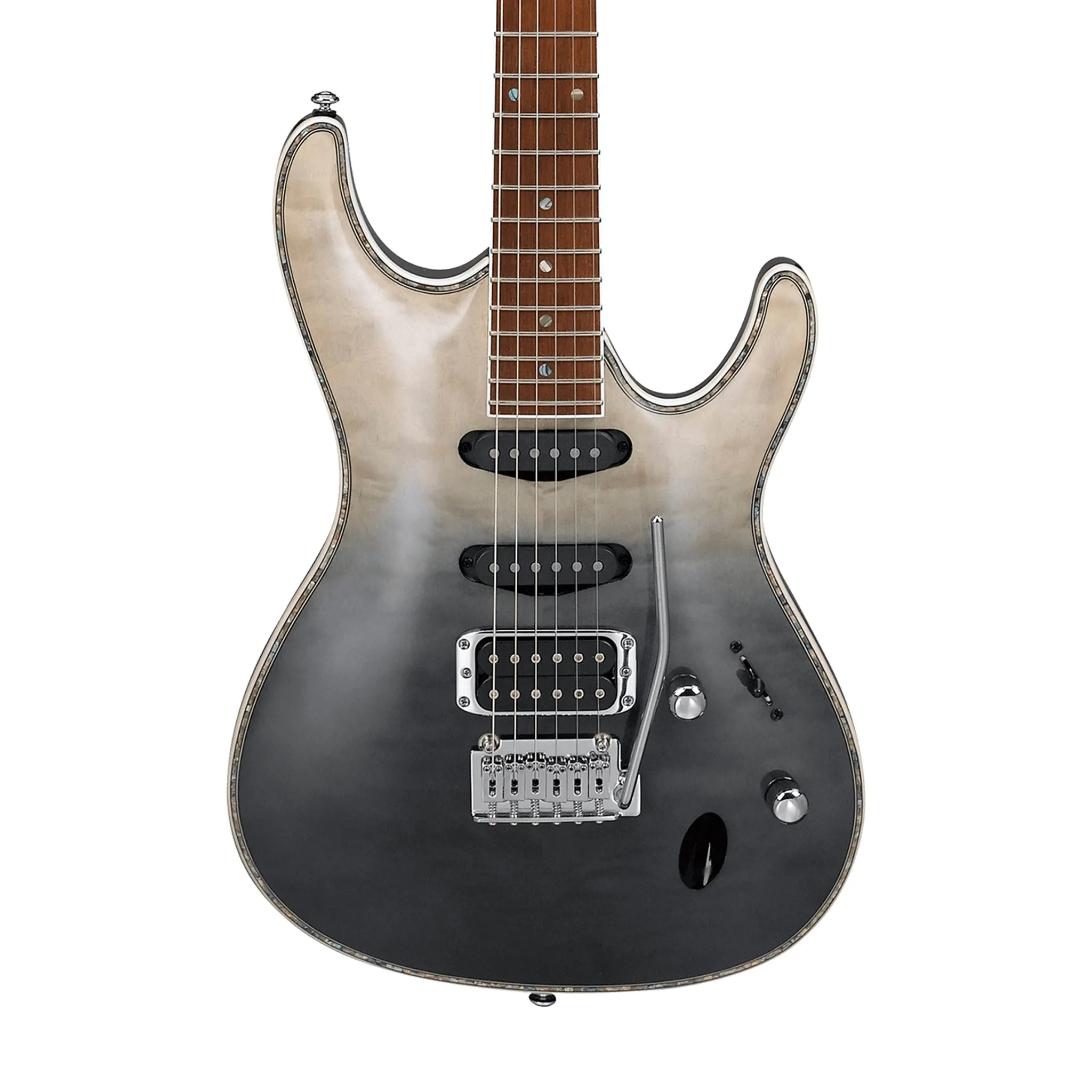 Ibanez SA360NQM-BMG Electric Guitar, Black Mirage Gradation