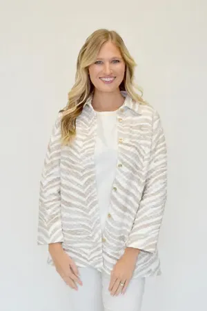 ILinen Quilted Jacket