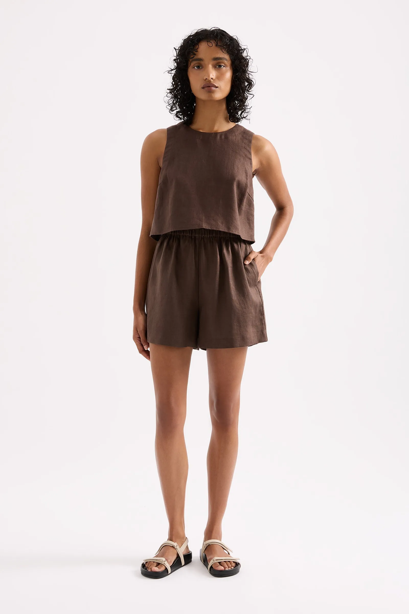 INGRID LINEN TOP
