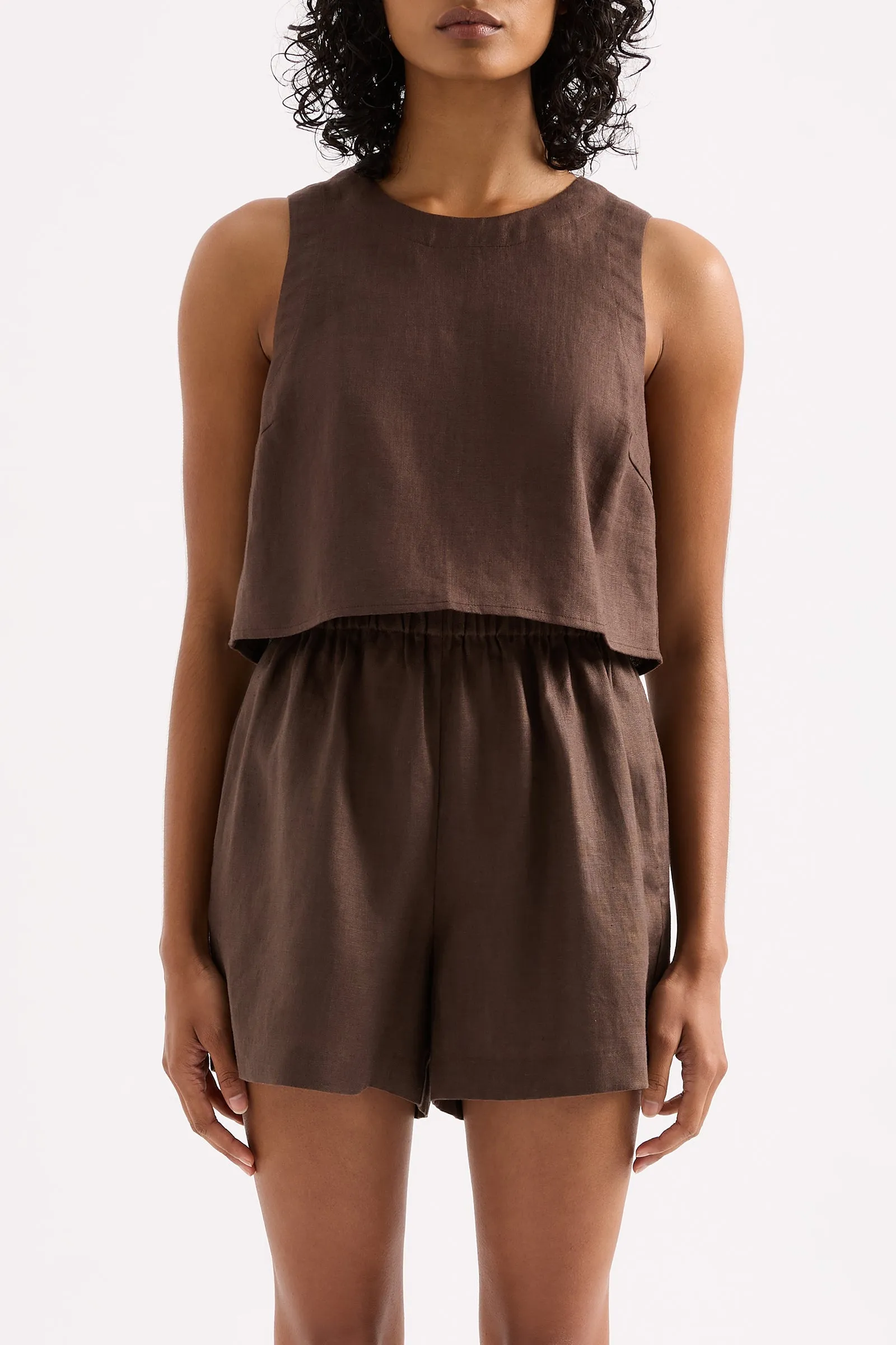 INGRID LINEN TOP