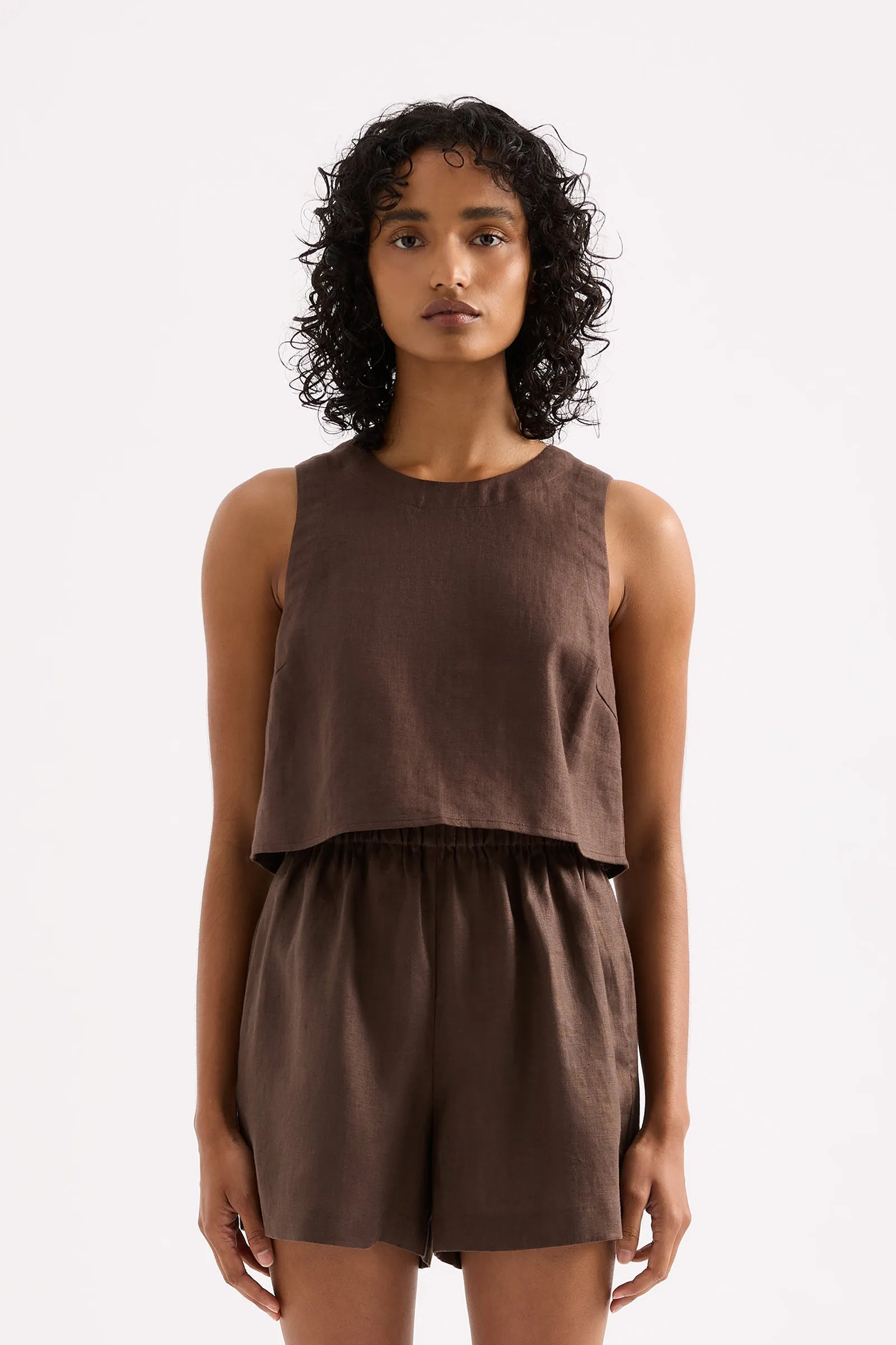 INGRID LINEN TOP