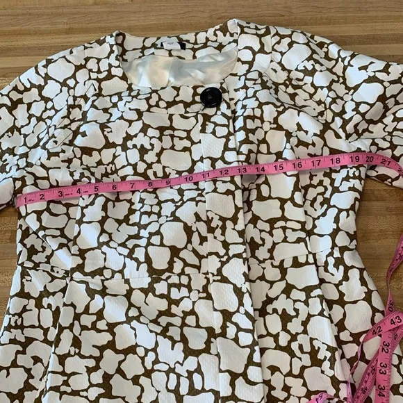 J. Crew Giraffe Safari Jacket Size 14