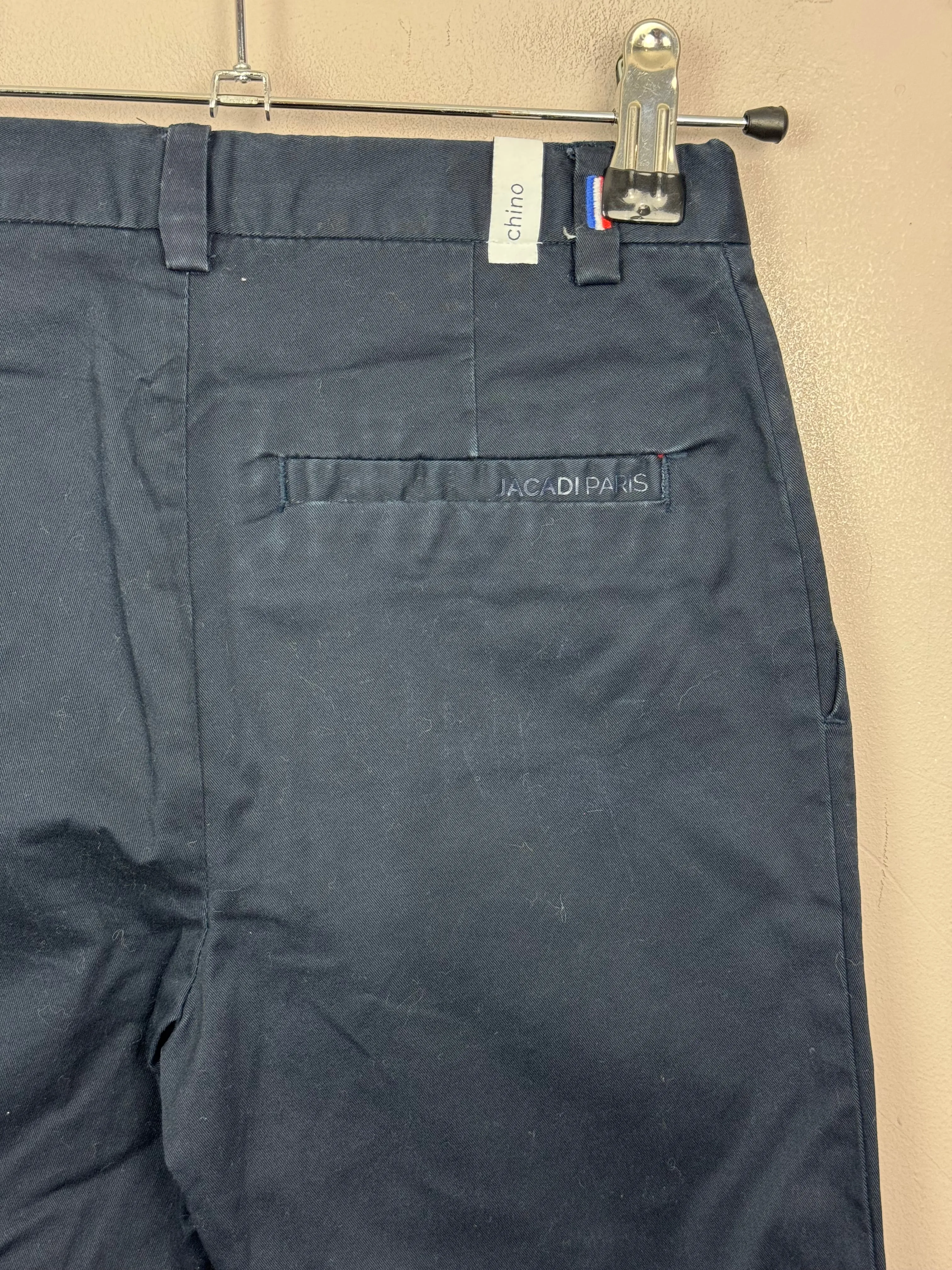 Jacadi Navy Cotton Slack Trousers 8y