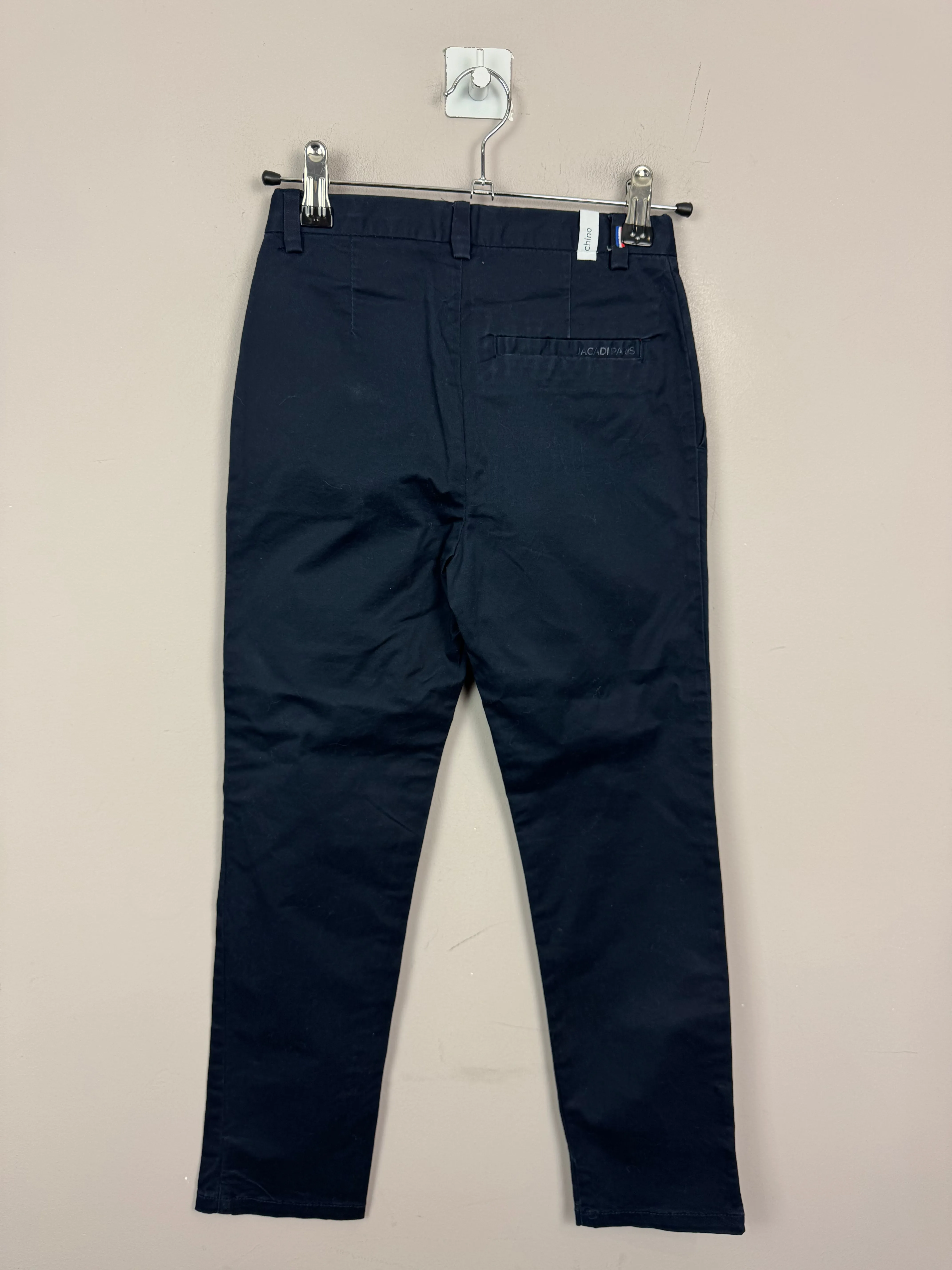 Jacadi Navy Cotton Slack Trousers 8y