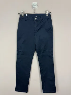 Jacadi Navy Cotton Slack Trousers 8y