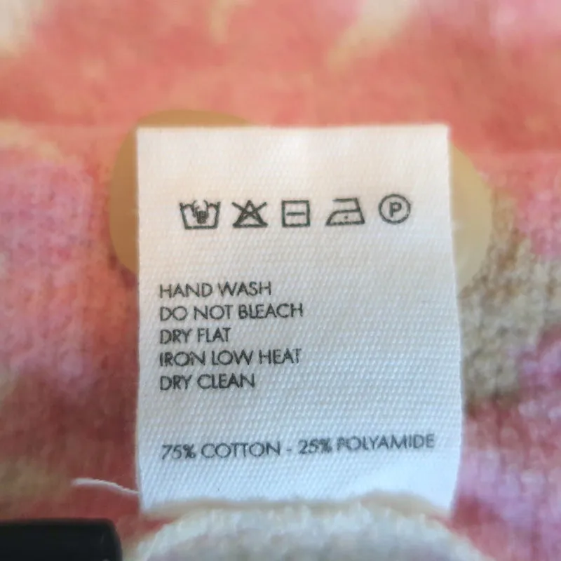 Jacquemus La Jupe Bagnu Mini Wrap Skirt Pink Floral Print Cotton-Blend Size 36