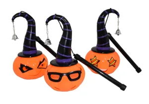 Jagmag® 1pcs Portable Pumplin Lantern with Cap, Kids Decor Halloween Decor Halloween Party Light up Pumpkin Lantern Halloween Pumpkin Light Halloween Lantern Orange Halloween Pumpkin Decoration